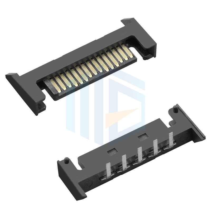 SATA15P 90度帶柱